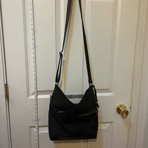 Pistil Black Crossbody Bag
